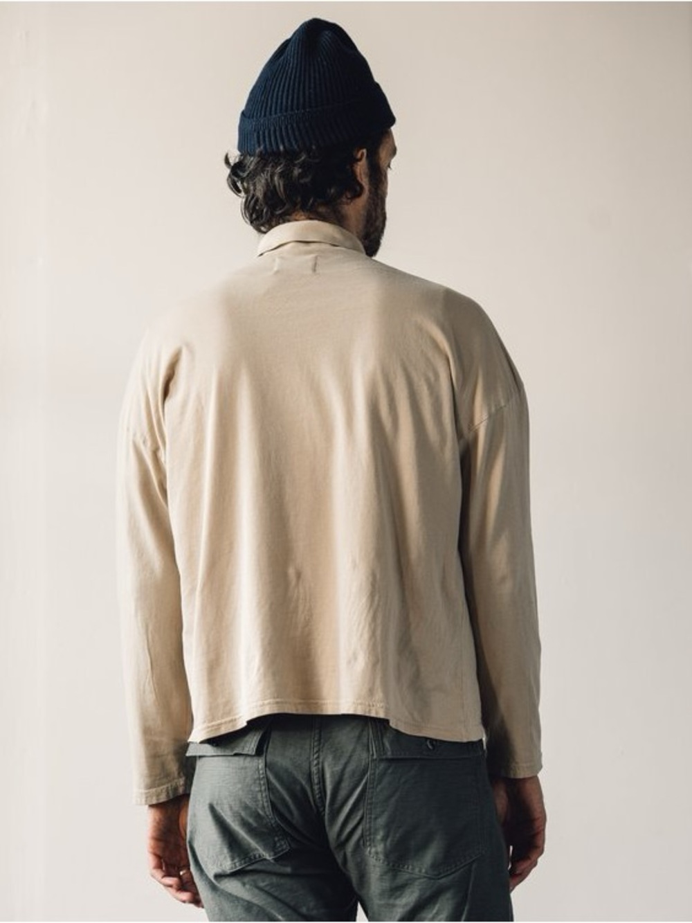 Olderbrother Long Sleeve Turtleneck Organic Japanese Cotton Shirt men’s size XS - Picture 12 of 12